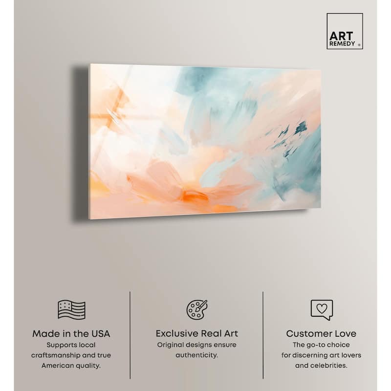 Sunrise Palette I Acrylic by Art Remedy, Ready to Hang