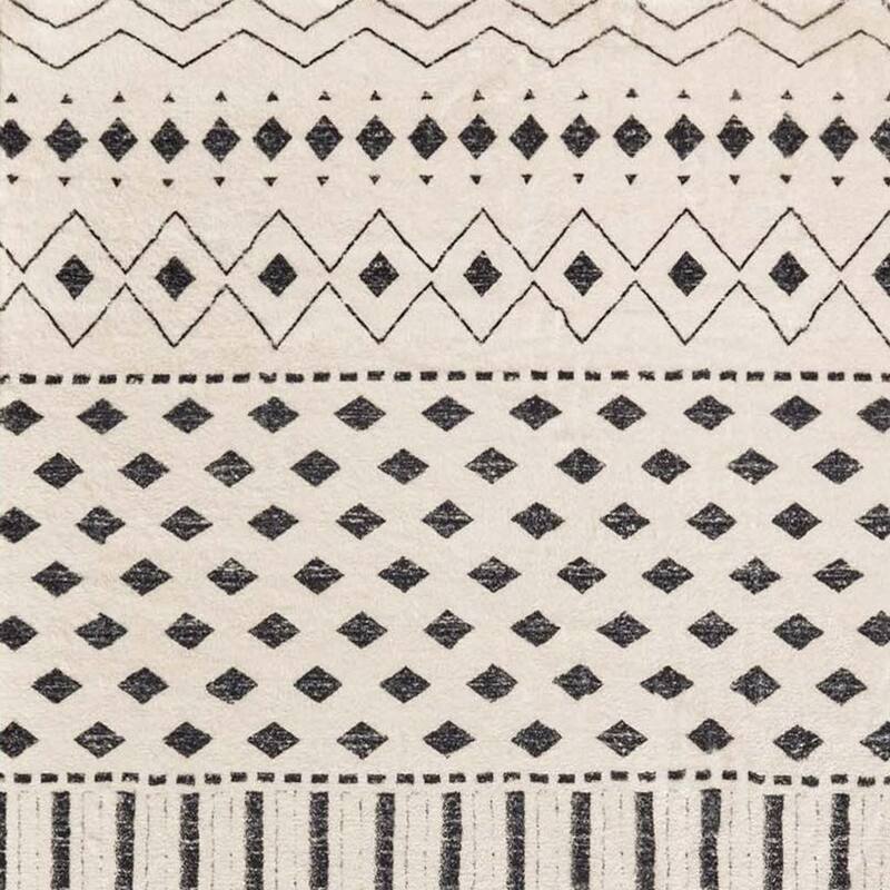 HomeRoots Tribal Modern, Contemporary Rectangle Area Rug