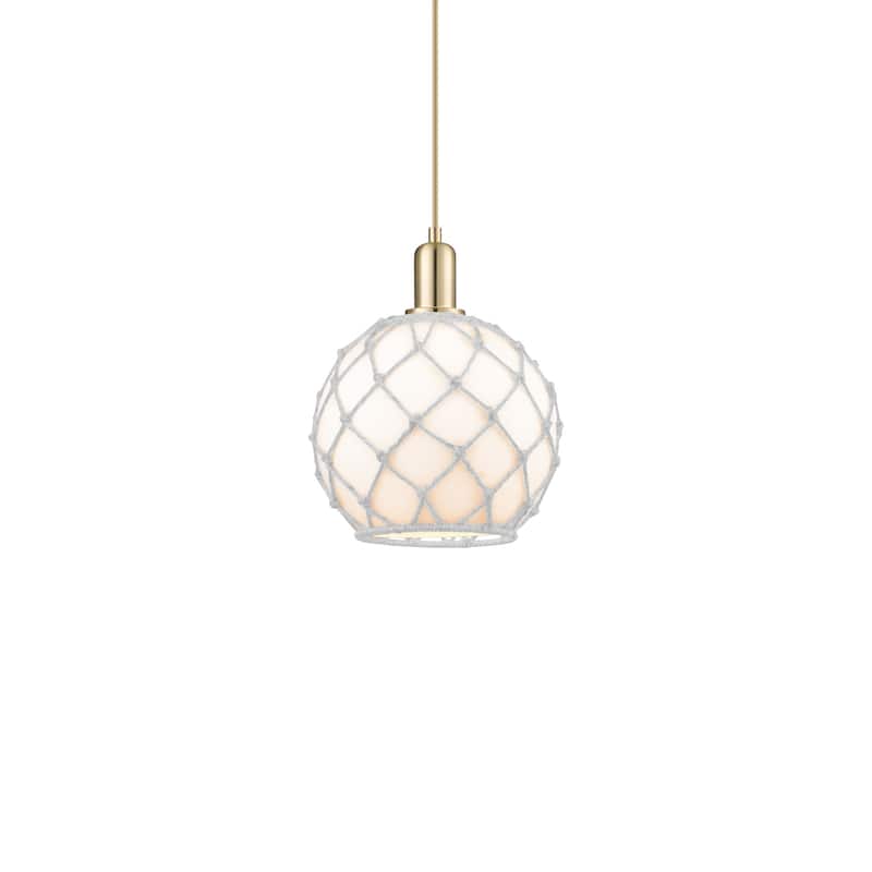 Innovations Lighting 716-1P-13-10 Farmhouse Rope Pendant Farmhouse