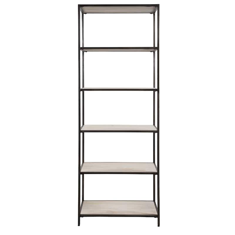 Uttermost Baldwin Industrial Etagere - 31"W x 87"H x 16"D