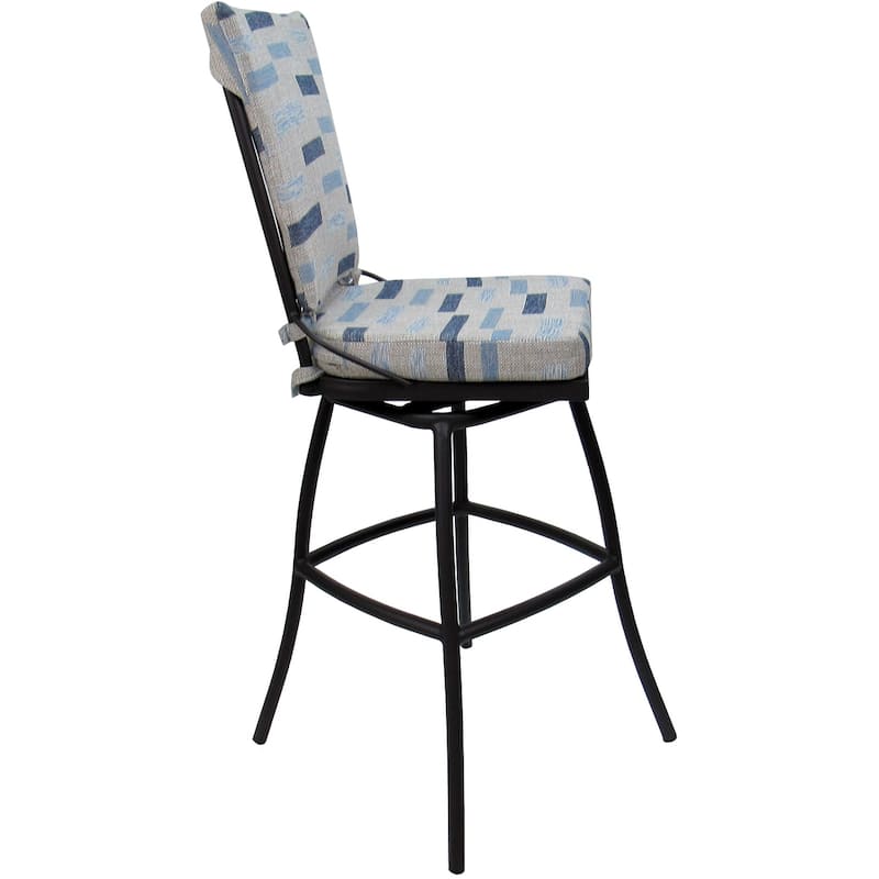 Outdoor Bar Stool Counter 26" 30" Extra Tall 34" - Jamey without Arms