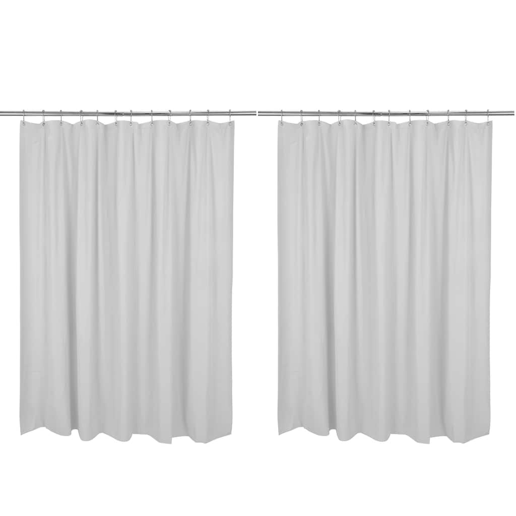Bath Bliss 2 Pack Resistant Shower Liner