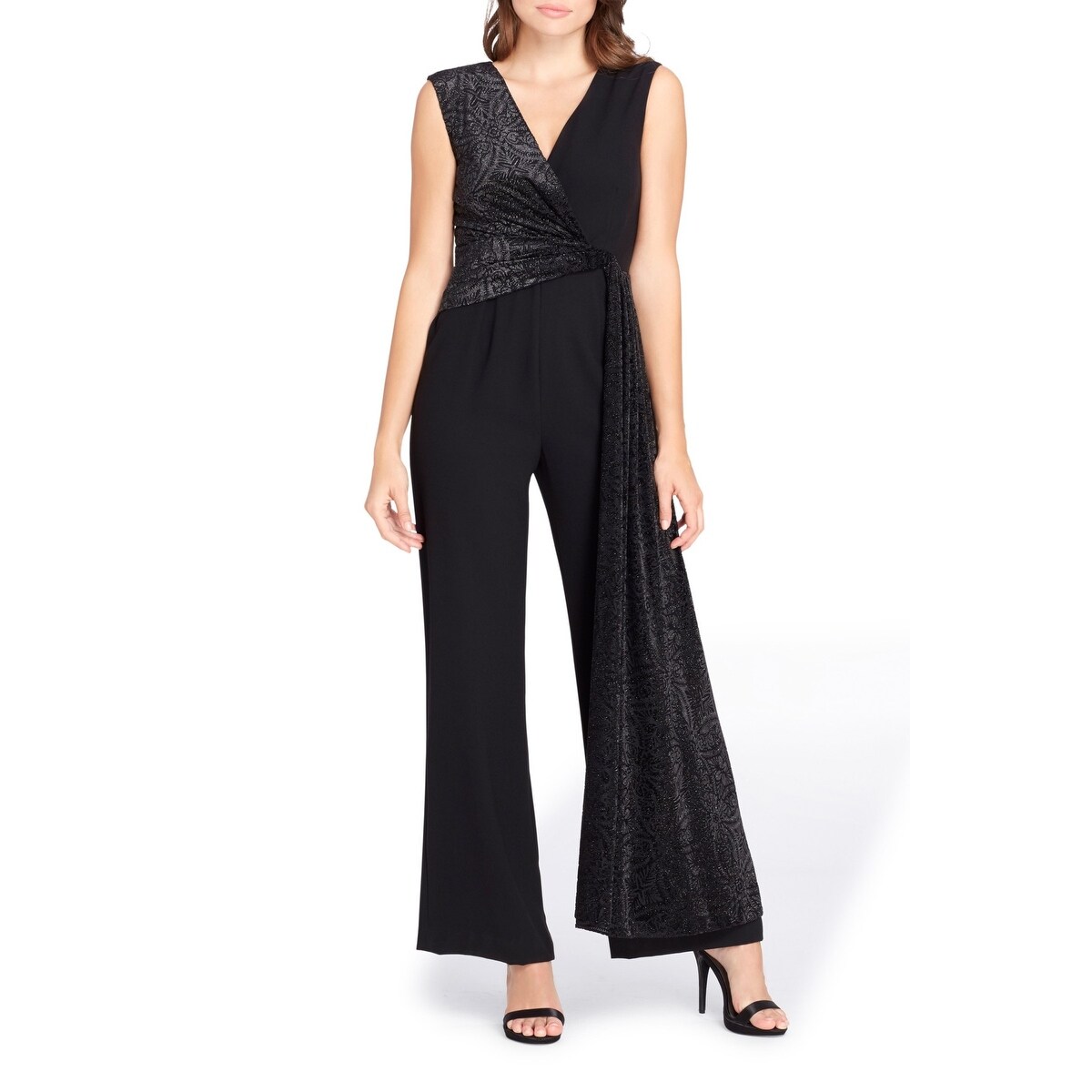 karl lagerfeld black jumpsuit