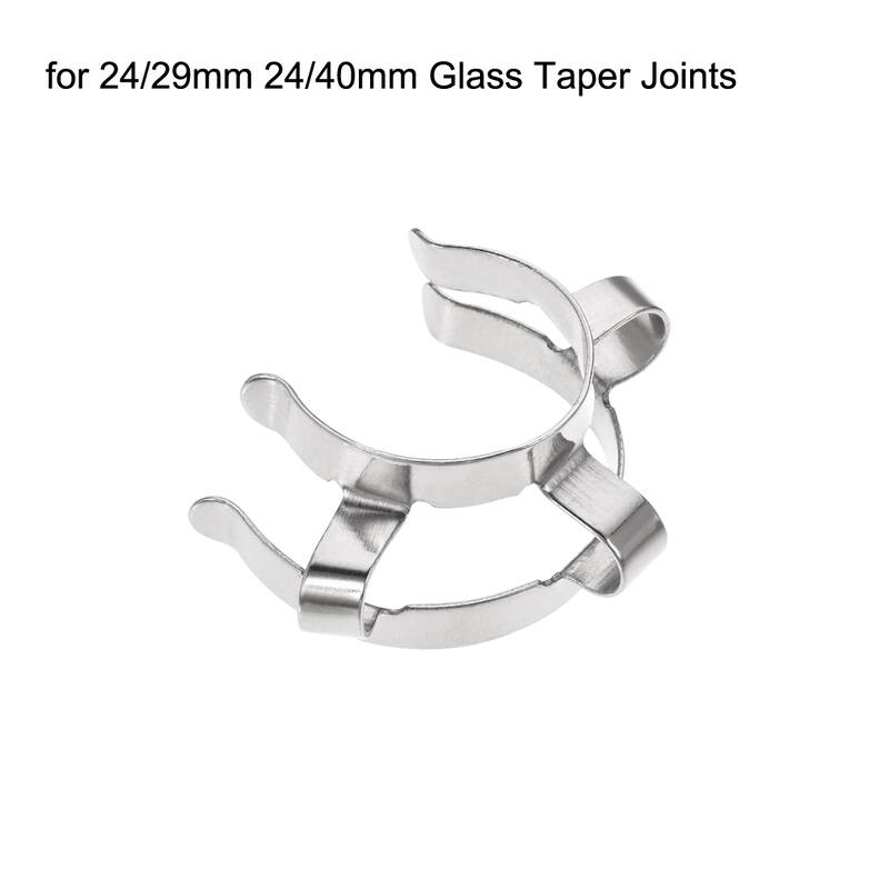 Joint Clip Lab Clamp for Glass Taper Joint Laboratory Tool 3Pcs - 22mm/24mm