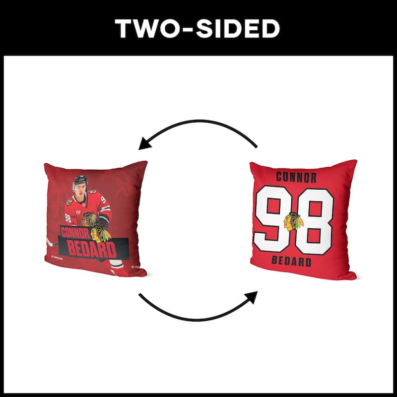 NHL Player 18 Inch Throw Pillow