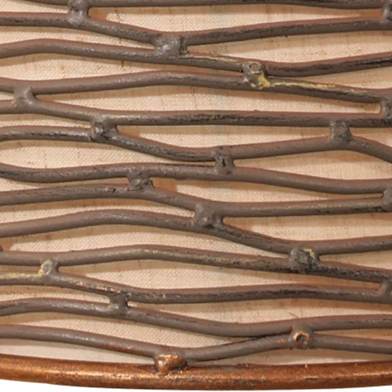 Varaluz Flow 1-Light Wall Sconce - Hammered Ore