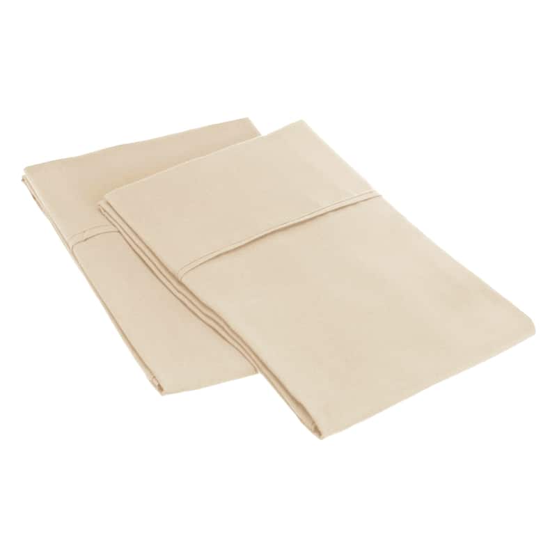 Superior Microfiber Wrinkle-resistant Solid Plain Weave Pillowcases
