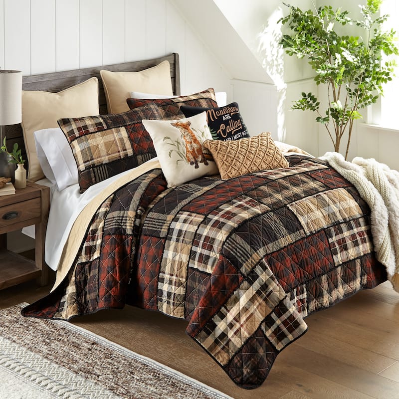 Donna Sharp LJ Plaid Cotton Quilt Collection