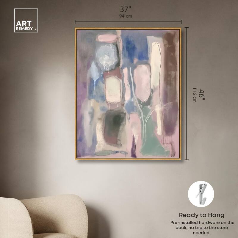 Silk and Satin III Canvas by Art Remedy