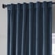 preview thumbnail 140 of 165, Exclusive Fabrics Signature Plush Velvet Hotel Blackout Curtains (1 Panel) - Luxury Soft Drapery for Light Control & Elegance