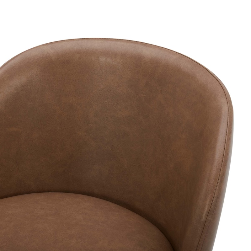 Charlotte Counter Height Swivel Barstool with Metal Legs Set