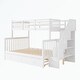 preview thumbnail 5 of 46, Stairway Twin-Over-Full Bunk Bed with Twin size Trundle