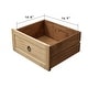 preview thumbnail 6 of 5, Approx.92 Inches Long Four Drawers Sideboard Weathered Natural