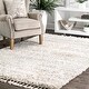 preview thumbnail 40 of 38, nuLOOM Shaded Tassel Shag Area Rug