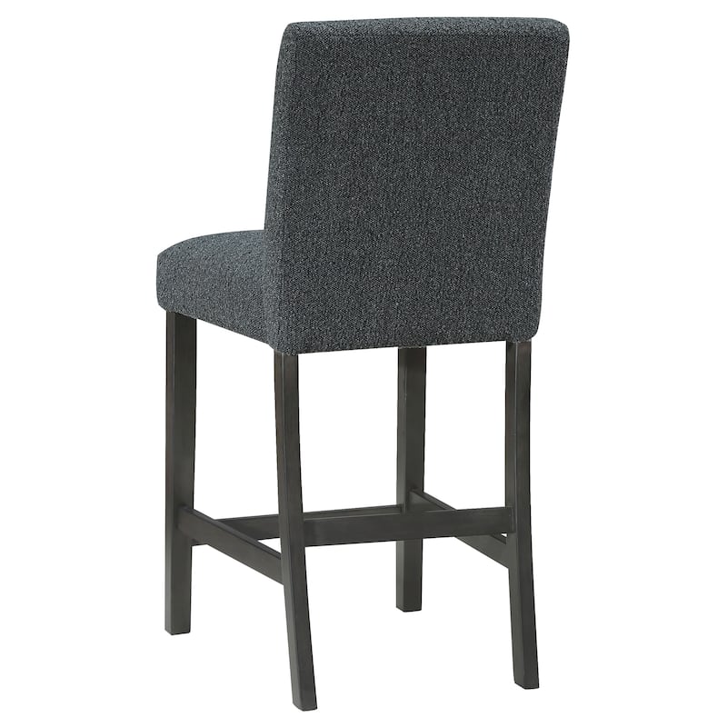 Alba Boucle Upholstered Counter Height Stools (Set of 2)