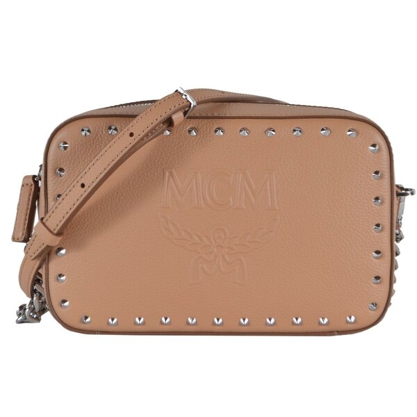 small beige purse
