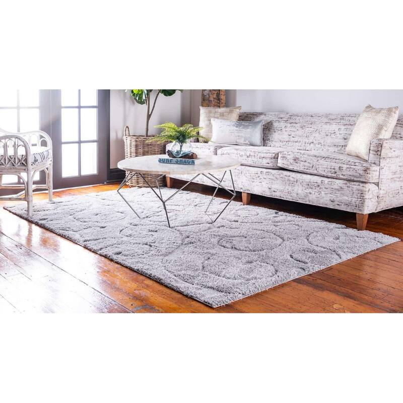 Shag Milson Collection Area Rug