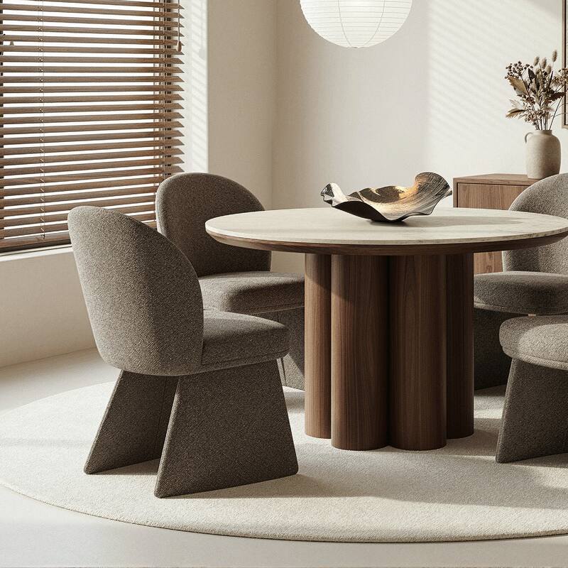 Contemporary Fabric Dining Chair