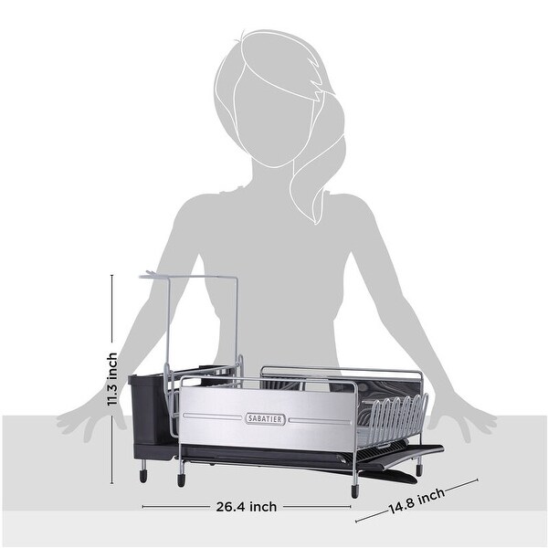 Sabatier Expandable Dish Rack - On Sale - Bed Bath & Beyond