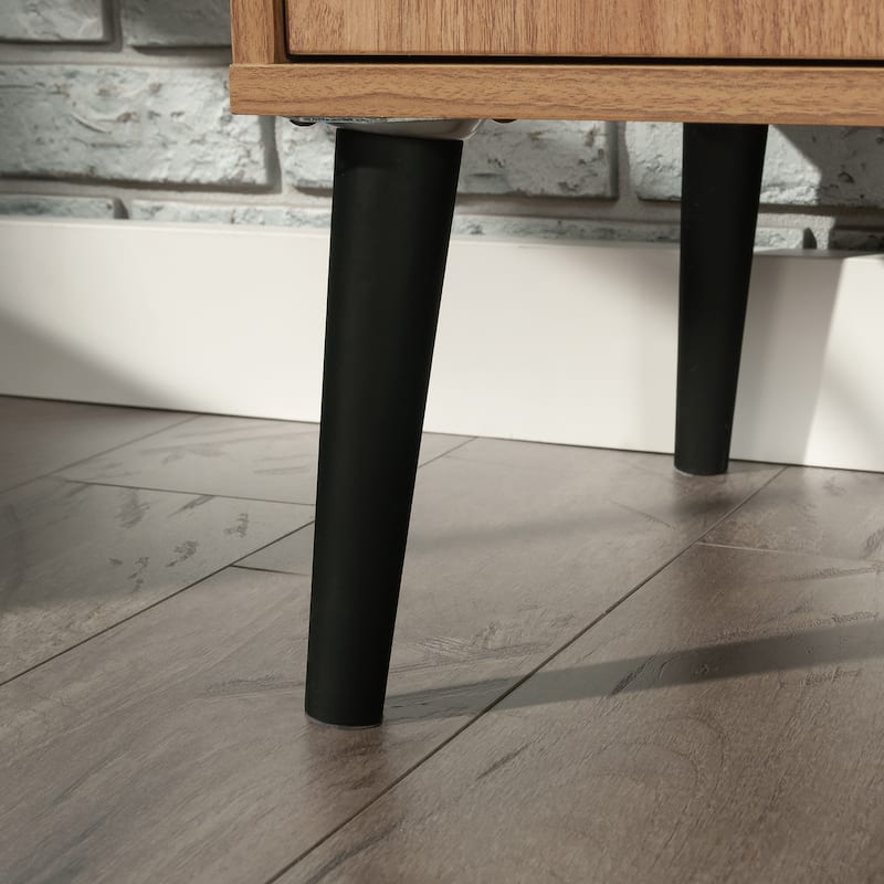 Wood Credenza for TVs up to 70" with Doors, Brown - 55.91" W x 15.67" D x 20.87" H