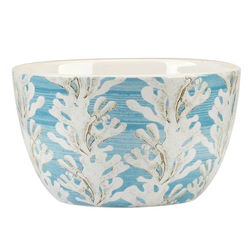 Certified International Beyond the Shore Set of 4 Ice Cream Bowls - 5.25" Diam x 3"