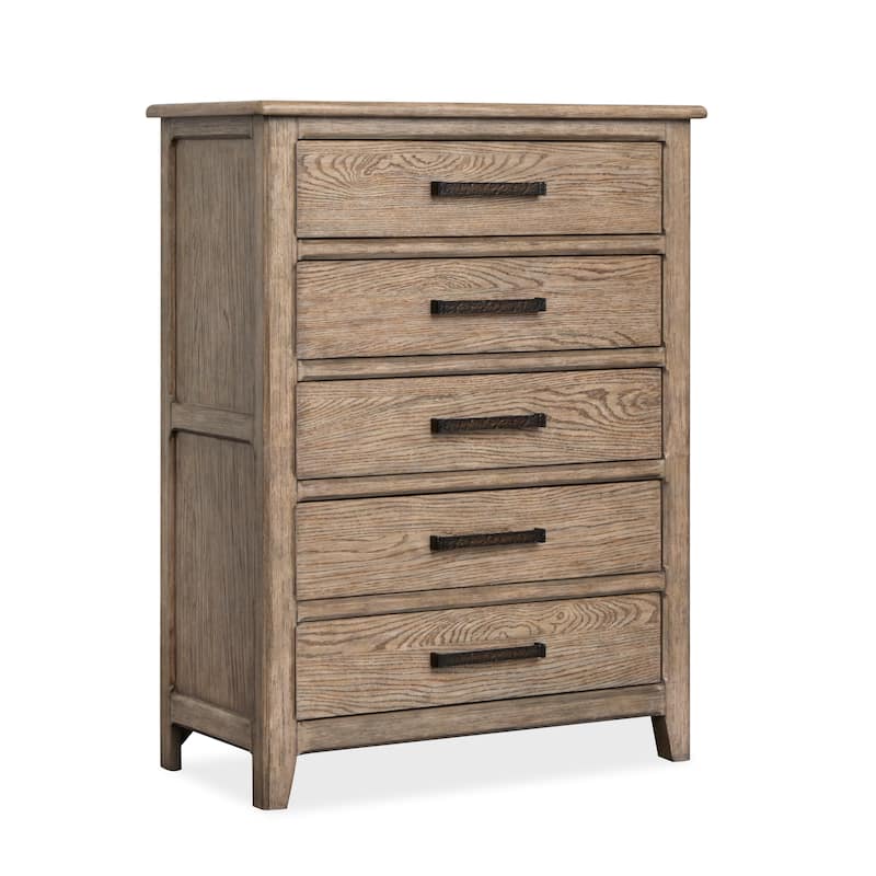 Magnussen Home Claremont Smokey Taupe Drawer Chest - 5-drawer