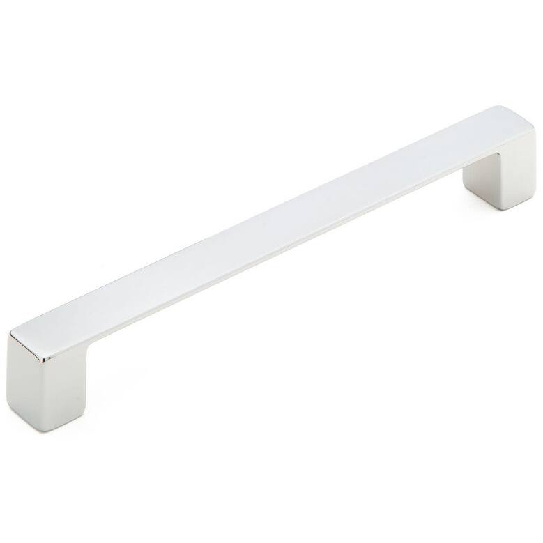 Schaub and Company Classico 6-5/16" Center to Center Modern Handle - Polished Chrome