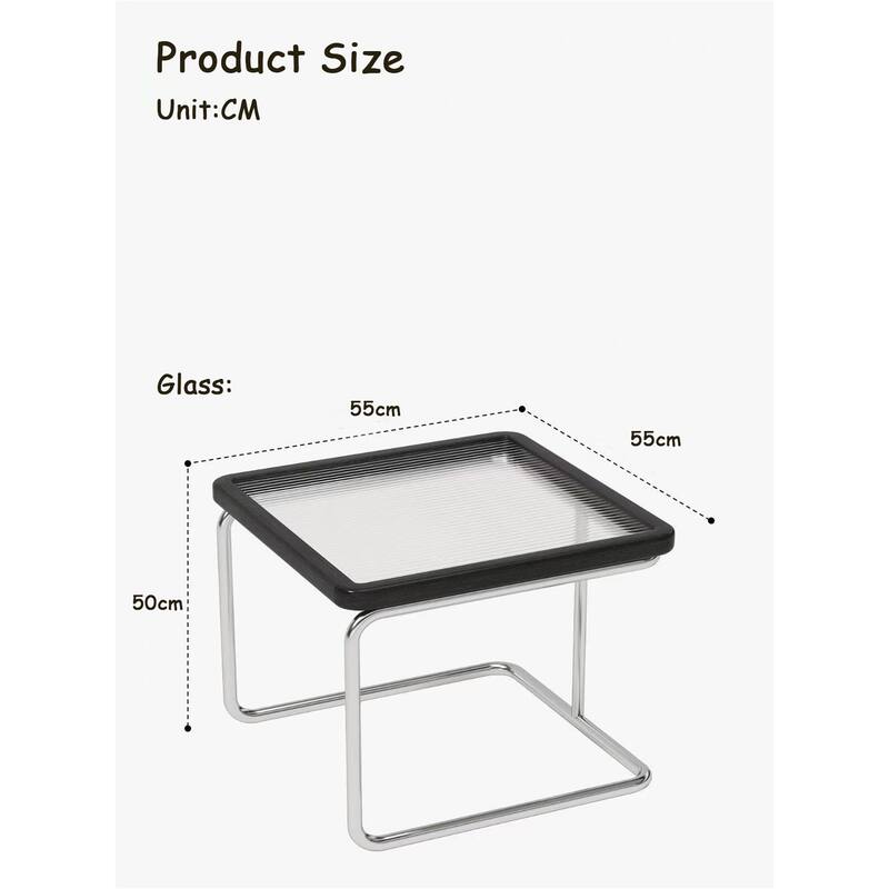 Modern Versatile Indoor/Outdoor Coffee Table with Solid Wood Frame