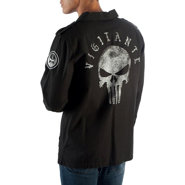 Punisher Crest Men/'s Track Jacket