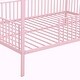preview thumbnail 11 of 9, Metal House Bed with Fence, With Trundle