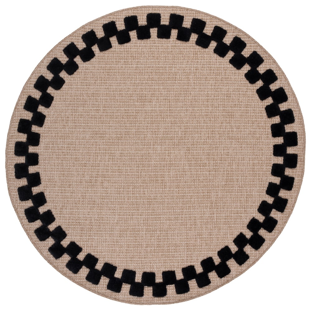 SAFAVIEH Clayton Licinia Washable Indoor/Outdoor Rug - Weather Resistant & Easy Cleaning