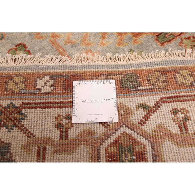 ECARPETGALLERY Hand-knotted Jules Sultane Grey Wool Rug - 6'0 x 8'11