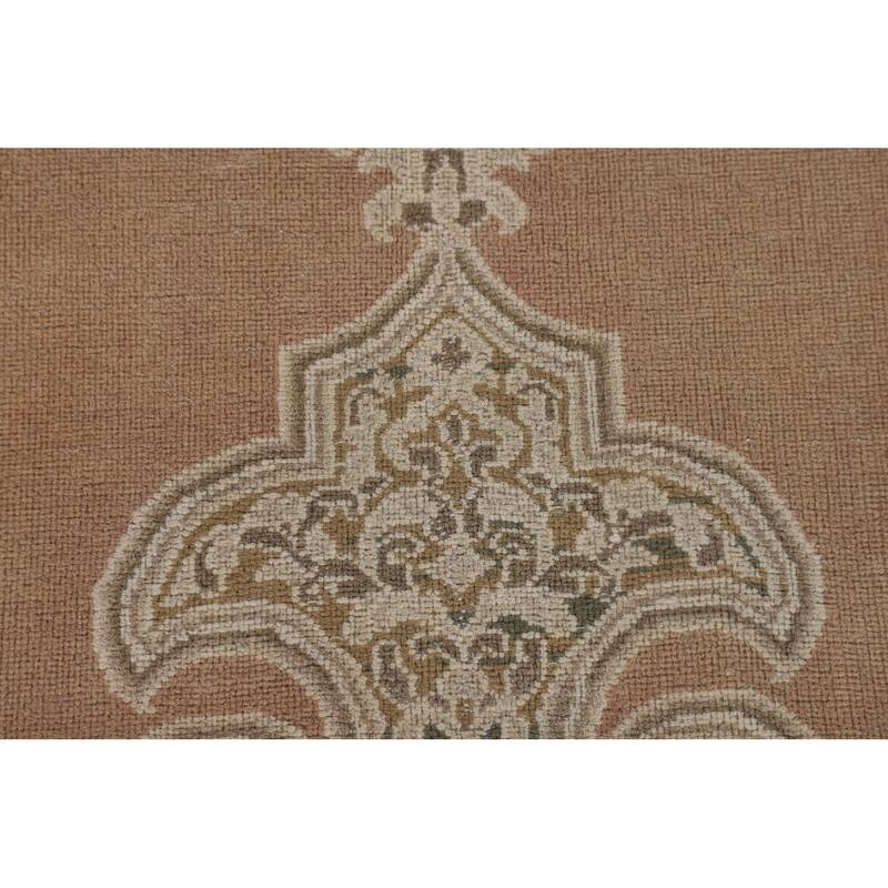 Kerman Persian Vintage Rug Hand-Knotted Wool Carpet - 9'9" x 12'9"