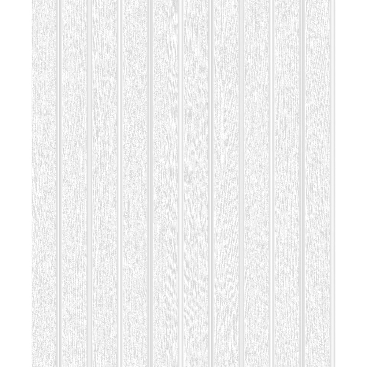 Seabrook Designs Off-White Faux Beadboard Paintable Unpasted Wallpaper - 20.9 in. W x 33 ft. L