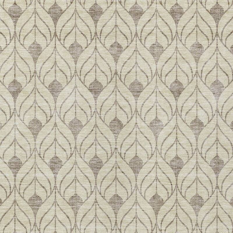 HomeRoots Geometric Transitional Rectangle Outdoor Rug