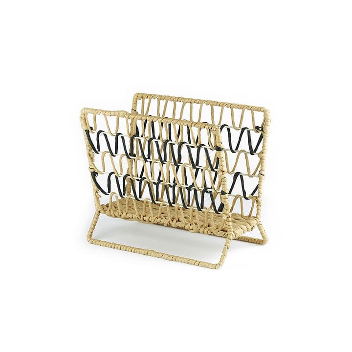 Becki Owens Metal and Seagrass Magazine Rack