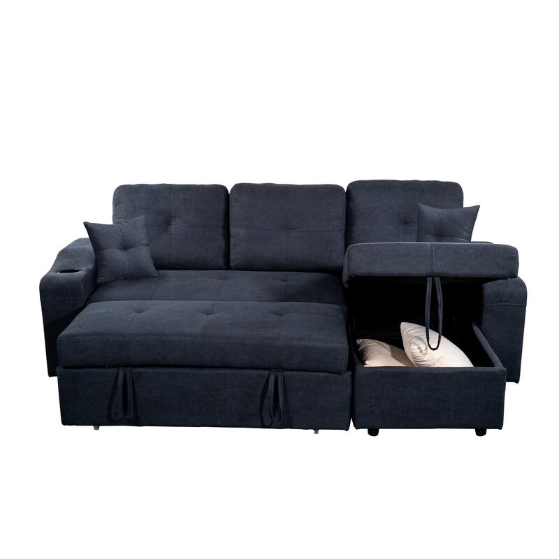 Comfortable sofa with magazine pocket,left and right interchangeable