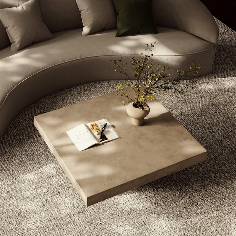 Urbia Una Square Concrete Coffee Table