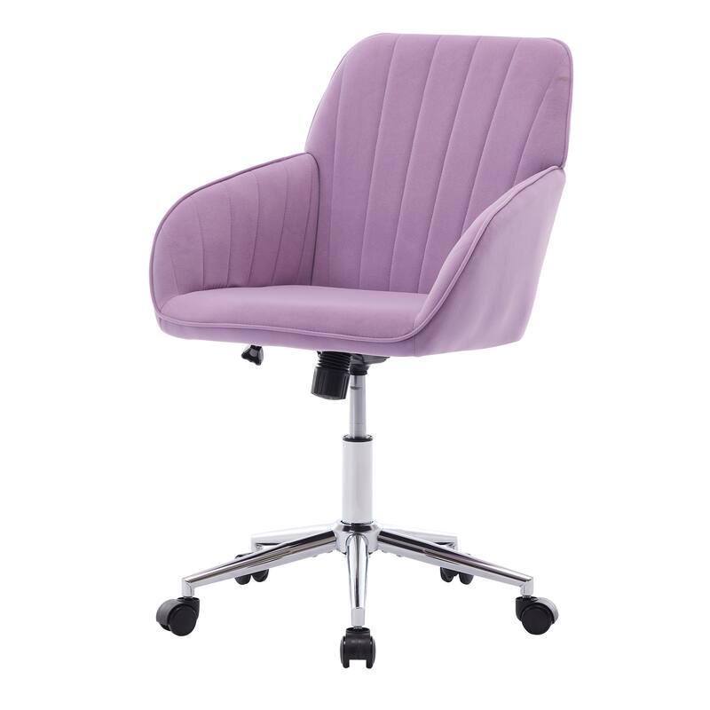 Ergonomic Adjustable Office Chair with Lumbar Support, Swivel Design, and Memory Foam Cushion