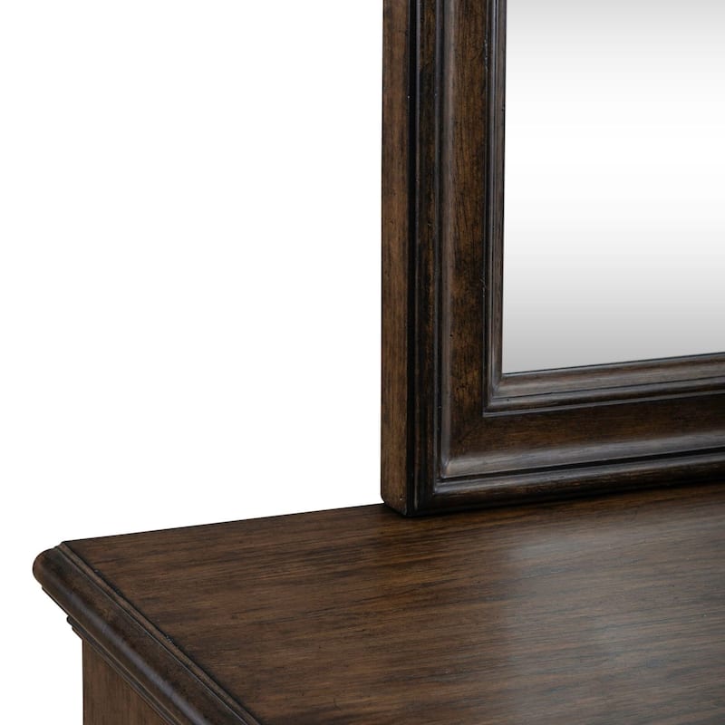 Liberty Furniture Provence Park Shelter Bed, Dresser & Mirror, Chest, Night Stand - King or Queen