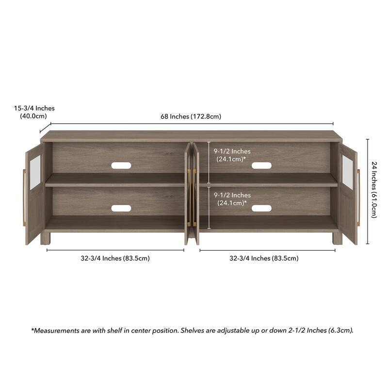Holbrook Rectangular TV Stand for TV's up to 75"