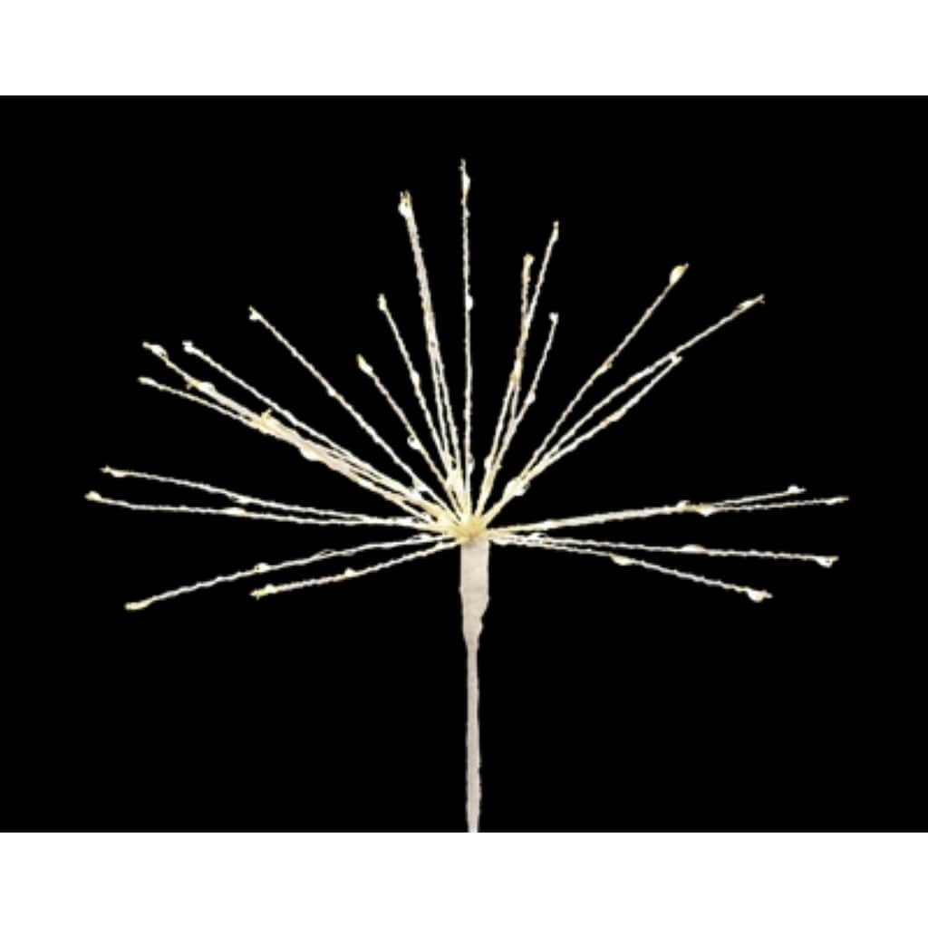 LED Lighted Starburst Christmas Tree Toppers - 23.5" - White Lights - Set of 2