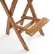 preview thumbnail 10 of 29, Polaris Outdoor 26" Square 3 Piece Wood and Wicker Bar Height Set by Christopher Knight Home