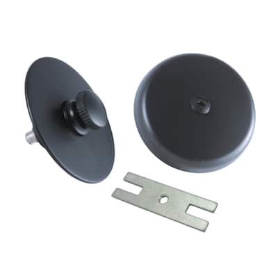 Kingston Brass Trimscape Tub Drain Stopper with Overflow Plate Replacement Trim Kit