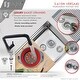 preview thumbnail 22 of 30, STYLISH 45 inch Stainless Steel 16G Workstation Undermount Kitchen Sink - Brushed Stainless Steel - 45" x 19" x 10"