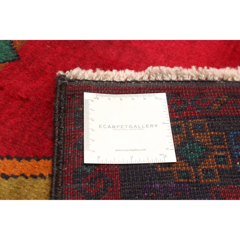 ECARPETGALLERY Hand-knotted Teimani Navy Wool Rug - 3'7 x 6'5