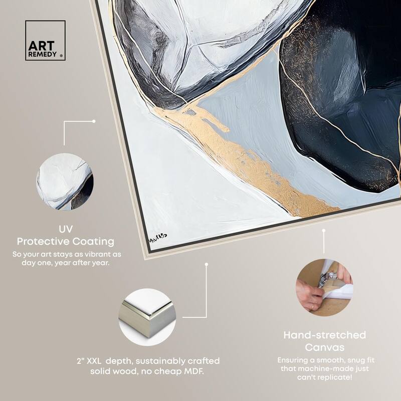 Mineral Essence I Canvas by Art Remedy