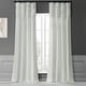 preview thumbnail 45 of 70, Exclusive Fabrics Single Ruched Faux Solid Taffeta Curtain (1 Panel) 50 X 108 - Eggshell