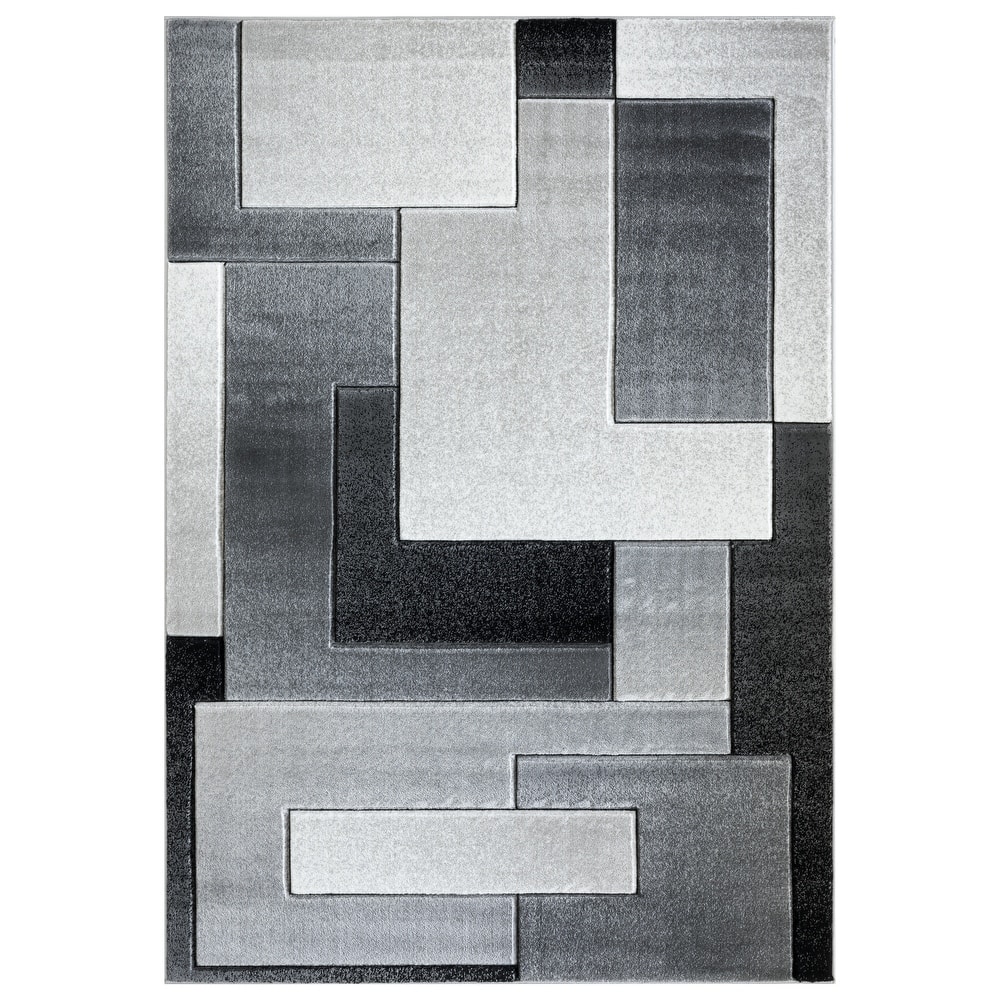 Orelsi Collection Abstract Area Rug