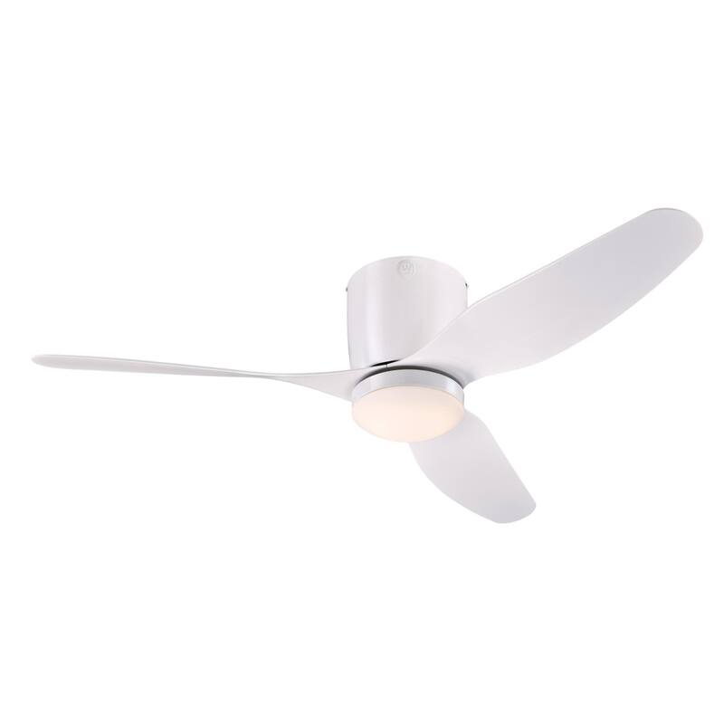 Westinghouse Lighting Carla 46" White Indoor LED Ceiling Fan with Remote Control